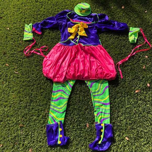 The Mad Hatter costume in bright colors - Picture 2 of 2